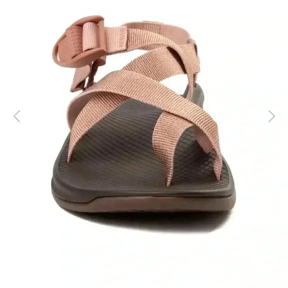 Chaco Z Boulder 2 Sandals - Size W8 Metallic Rose - Picture 2 of 12